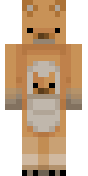 Fluffy Camel Onesie Minecraft skin