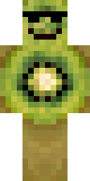 Radioactive Kiwi Creature Minecraft skin