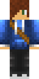 Sharp Blue Suit Minecraft skin