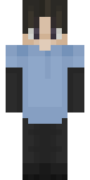 Blue Tee Casual Minecraft skin