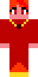 Crimson Flame Hero Minecraft skin