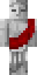 Silver Scarf Knight Minecraft skin