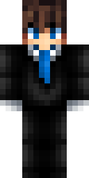 Blue Tie Gentleman Minecraft skin