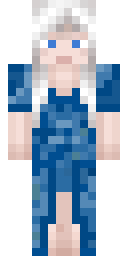 Frost Ice Queen Minecraft skin