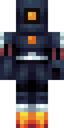 Dark Robot Mech Minecraft skin