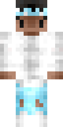 Beach Day Explorer Minecraft skin