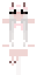 Snow Bunny Onesie Minecraft skin