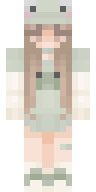 Misty Gray Spirit Minecraft skin