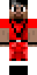 Crimson Track Athlete Minecraft skin