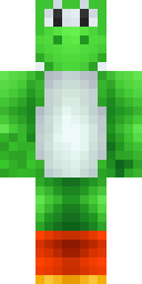 Green Dino Onesie Minecraft skin