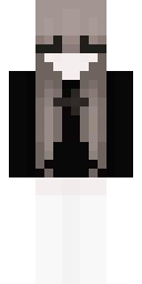 Silent Gray Reaper Minecraft skin