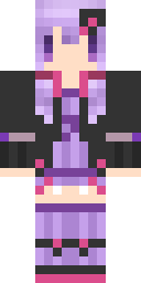 Pastel Sorceress Maiden Minecraft skin