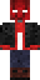Scarlet Spider Hero Minecraft skin