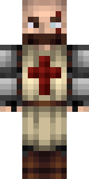 Holy Crusader Knight Minecraft skin
