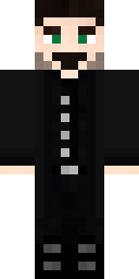 Gothic Priest Man Minecraft skin