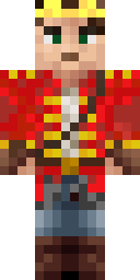 Crimson Royal Guard Minecraft skin