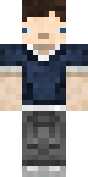 Navy Jersey Minecraft skin