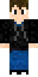 Blue Denim Casual Minecraft skin