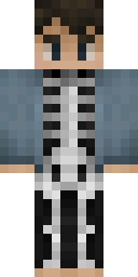 Skeleton Bones Suit Minecraft skin