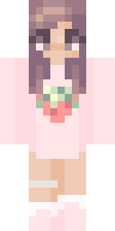Pink Blossom Sweetheart Minecraft skin
