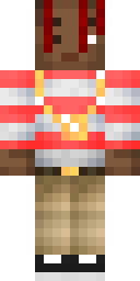 Striped Antler Casual Minecraft skin