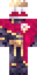 Crimson Flame Knight Minecraft skin