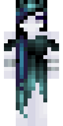 Ghostly Ice Sorceress Minecraft skin