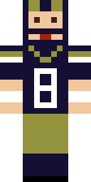 Gridiron Football Star Minecraft skin