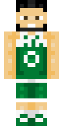 Emerald Sport Jersey Minecraft skin