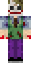 Chaos Joker Clown Minecraft skin