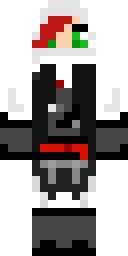 Festive Tuxedo Elf Minecraft skin