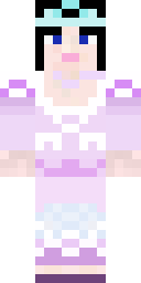 Ice Crystal Princess Minecraft skin