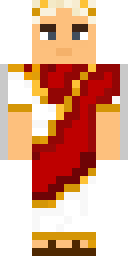 Golden Roman Emperor Minecraft skin