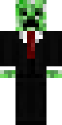 Creeper Suit Agent Minecraft skin