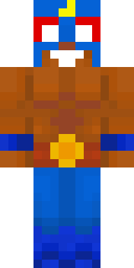 Orange Fox Spirit Minecraft skin