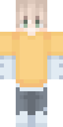 Golden Casual Lad Minecraft skin