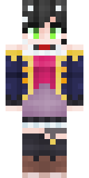 Regal Purple Monarch Minecraft skin