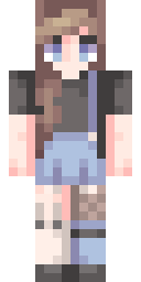 Casual School Girl Minecraft skin