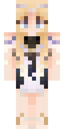 Golden Angel Girl Minecraft skin