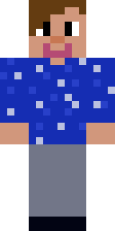 Starry Night Wanderer Minecraft skin