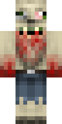 Grim Blood Survivor Minecraft skin