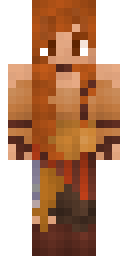Fiery Flame Spirit Minecraft skin