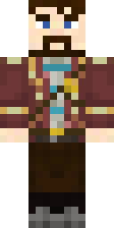 Bearded Ranger Chief Minecraft skin