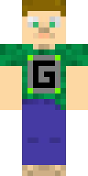 G Tee Blond Minecraft skin
