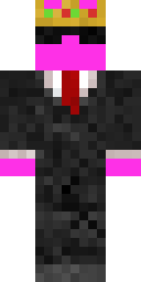 Crowned Shadow Prince Minecraft skin