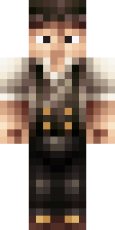 Sharp Vintage Gentleman Minecraft skin