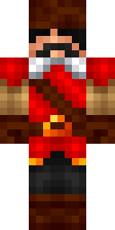 Crimson Beard King Minecraft skin