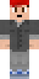 Red Cap Worker Minecraft skin