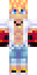 Golden Warrior Champion Minecraft skin