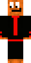 Red Tie Blaze Minecraft skin
